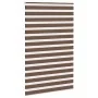 Brown zebra curtain 140x230 cm, fabric width 135.9 cm, polyester. by , Blinds and blinds - Ref: Foro24-4014399, Price: 35,34 ...