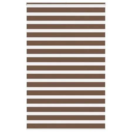 Brown zebra curtain 140x200 cm, fabric width 135.9 cm, polyester. by , Blinds and blinds - Ref: Foro24-4014373, Price: 34,63 ...