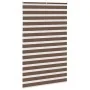 Brown zebra curtain 140x200 cm, fabric width 135.9 cm, polyester. by , Blinds and blinds - Ref: Foro24-4014373, Price: 34,63 ...