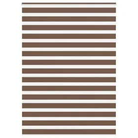 Brown zebra curtain 155x230 cm, fabric width 150.9 cm, polyester. by , Blinds and blinds - Ref: Foro24-4014402, Price: 30,72 ...