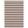 Estor cebra marrón 155x230 cm tejido ancho 150,9 cm poliéster de , Persianas y estores - Ref: Foro24-4014402, Precio: 30,72 €...