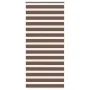 Brown zebra curtain 100x200 cm, fabric width 95.9 cm, polyester. by , Blinds and blinds - Ref: Foro24-4014365, Price: 28,57 €...