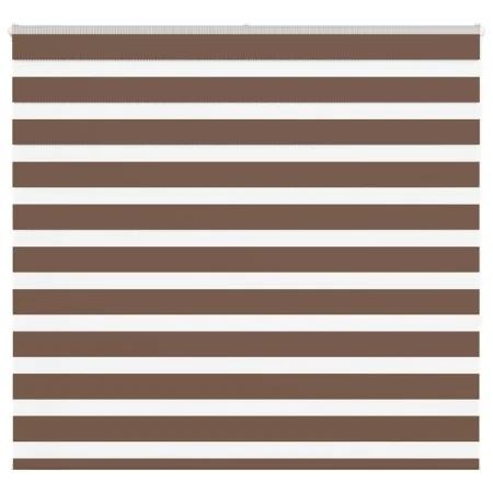 Brown zebra curtain 165x150 cm, fabric width 160.9 cm, polyester. by , Blinds and blinds - Ref: Foro24-4014352, Price: 38,59 ...