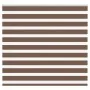 Brown zebra curtain 165x150 cm, fabric width 160.9 cm, polyester. by , Blinds and blinds - Ref: Foro24-4014352, Price: 38,59 ...