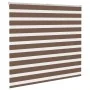 Brown zebra curtain 165x150 cm, fabric width 160.9 cm, polyester. by , Blinds and blinds - Ref: Foro24-4014352, Price: 38,59 ...