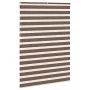 Brown zebra curtain 165x200 cm, fabric width 160.9 cm, polyester. by , Blinds and blinds - Ref: Foro24-4014378, Price: 39,87 ...
