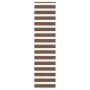 Brauner Zebra-Vorhang 65x230 cm, Stoffbreite 60,9 cm, aus Polyester. von , Jalousien und Jalousien - Ref: Foro24-4014384, Pre...