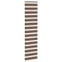Brauner Zebra-Vorhang 65x230 cm, Stoffbreite 60,9 cm, aus Polyester. von , Jalousien und Jalousien - Ref: Foro24-4014384, Pre...