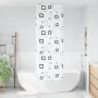 Roll-up shower curtain fabric 60x240 cm, width 56 cm. by , Blinds and blinds - Ref: Foro24-4014821, Price: 11,40 €, Discount: %