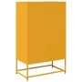 Gelber Senfglasvitrine aus Stahl 68x39x111,5 cm von , Sideboards - Ref: Foro24-853365, Preis: 147,85 €, Rabatt: %