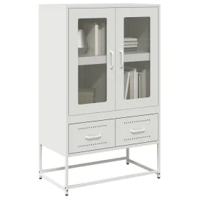 Weißer Stahlschrank 68x39x111,5 cm von , Sideboards - Ref: Foro24-853367, Preis: 145,96 €, Rabatt: %