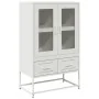 White steel sideboard 68x39x111.5 cm by , Sideboards - Ref: Foro24-853367, Price: 145,96 €, Discount: %
