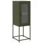 Cold-rolled steel sideboard in olive green 36x39x107 cm by , Sideboards - Ref: Foro24-853402, Price: 70,29 €, Discount: %
