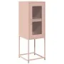 Cold-rolled steel sideboard in pink, 36x39x107 cm. by , Sideboards - Ref: Foro24-853399, Price: 70,29 €, Discount: %
