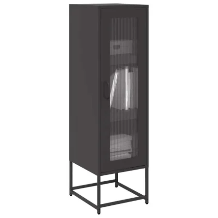 Cold-rolled black steel sideboard 36x39x123 cm by , Sideboards - Ref: Foro24-853392, Price: 90,10 €, Discount: %