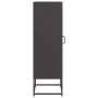 Kaltgewalzter schwarzer Stahlschrank 36x39x123 cm von , Sideboards - Ref: Foro24-853392, Preis: 90,10 €, Rabatt: %