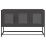 TV stand made of black cold-rolled steel 100.5x39x60.5 cm by , TV Furniture - Ref: Foro24-853338, Price: 91,94 €, Discount: %