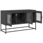 TV stand made of black cold-rolled steel 100.5x39x60.5 cm by , TV Furniture - Ref: Foro24-853338, Price: 91,94 €, Discount: %
