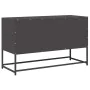 TV stand made of black cold-rolled steel 100.5x39x60.5 cm by , TV Furniture - Ref: Foro24-853338, Price: 91,94 €, Discount: %