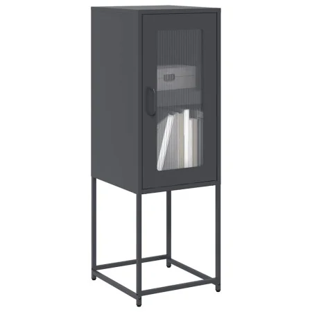 Kaltgewalzter Stahlschrank in Anthrazitgrau 36x39x107 cm von , Sideboards - Ref: Foro24-853400, Preis: 70,29 €, Rabatt: %