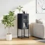 Aparador de acero laminado en frío gris antracita 36x39x107 cm by , Sideboards - Ref: Foro24-853400, Price: 70,26 €, Discount: %