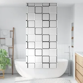 Estor enrollable para ducha tela 100x240 cm ancho 96 cm by , Blinds and blinds - Ref: Foro24-4014924, Price: 18,76 €, Discoun...