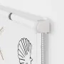 Roll-up shower blind with cassette 60x240cm fabric width 56cm by , Blinds and blinds - Ref: Foro24-4015019, Price: 12,48 €, D...