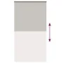 Roll-up shower blind with cassette 130x240 cm fabric width by , Blinds and blinds - Ref: Foro24-4014993, Price: 27,99 €, Disc...