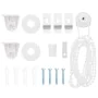 Rollo für Dusche mit Kassette 130x240 cm Stoffbreite von , Jalousien und Jalousien - Ref: Foro24-4015004, Preis: 18,38 €, Rab...