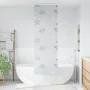 Roll-up shower blind with cassette 80x240cm fabric width 76cm by , Blinds and blinds - Ref: Foro24-4015010, Price: 13,60 €, D...