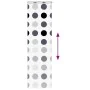 Roll-up shower blind with cassette 60x240cm fabric width 56cm by , Blinds and blinds - Ref: Foro24-4014953, Price: 14,54 €, D...