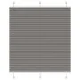 Pleated Anthracite Blind 115x100 cm Fabric Width 114.4cm Polyester by , Blinds and blinds - Ref: Foro24-4015078, Price: 18,97...