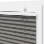 Gefalteter Anthrazit-Plissee-Vorhang 115x100 cm Stoffbreite 114,4 cm aus Polyester. von , Jalousien und Jalousien - Ref: Foro...