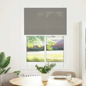 Pleated Anthracite Blind 90x100 cm Fabric Width 89.4 cm Polyester by , Blinds and blinds - Ref: Foro24-4015073, Price: 16,93 ...