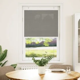 Pleated Anthracite Blind 80x100 cm Fabric Width 79.4 cm Polyester by , Blinds and blinds - Ref: Foro24-4015071, Price: 16,20 ...