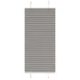 Gefalteter Anthrazit-Plissee-Vorhang 60x150 cm, Stoffbreite 59,4 cm, aus Polyester. von , Jalousien und Jalousien - Ref: Foro...