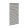Gefalteter Anthrazit-Plissee-Vorhang 60x150 cm, Stoffbreite 59,4 cm, aus Polyester. von , Jalousien und Jalousien - Ref: Foro...