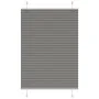 Pleated Anthracite Blind 90x150 cm Fabric Width 89.4 cm Polyester by , Blinds and blinds - Ref: Foro24-4015090, Price: 19,65 ...