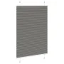 Gefalteter Anthrazit-Plissee-Vorhang 90x150 cm Stoffbreite 89,4 cm aus Polyester. von , Jalousien und Jalousien - Ref: Foro24...