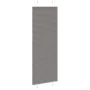 Gefalteter Anthrazit-Plissee-Vorhang 70x200 cm Stoffbreite 69,4 cm aus Polyester von , Jalousien und Jalousien - Ref: Foro24-...