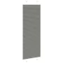 Gefalteter Anthrazit-Plissee-Vorhang 70x200 cm Stoffbreite 69,4 cm aus Polyester von , Jalousien und Jalousien - Ref: Foro24-...