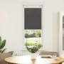 Gefalteter schwarzer Vorhang 45x100 cm Stoffbreite 44,4 cm aus Polyester von , Jalousien und Jalousien - Ref: Foro24-4015115,...
