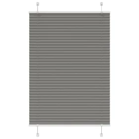 Pleated Anthracite Shade 100x150 cm Fabric Width 99.4 cm Polyester by , Blinds and blinds - Ref: Foro24-4015092, Price: 24,33...