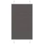 Pleated black blind 80x100 cm Fabric width 79.4 cm Polyester by , Blinds and blinds - Ref: Foro24-4015122, Price: 22,63 €, Di...