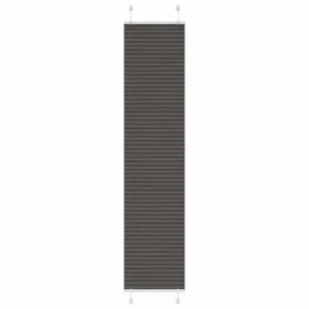 Black Pleated Blind 40x200 cm Fabric Width 39.4 cm Polyester by , Blinds and blinds - Ref: Foro24-4015148, Price: 20,72 €, Di...
