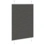 Pleated black blind 90x150 cm Fabric width 89.4 cm Polyester by , Blinds and blinds - Ref: Foro24-4015141, Price: 22,06 €, Di...