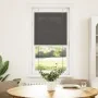 Pleated black blind 55x150 cm Fabric width 54.4 cm Polyester by , Blinds and blinds - Ref: Foro24-4015134, Price: 23,60 €, Di...