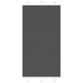 Black Pleated Blind 110x200 cm Fabric Width 109.4 cm Polyester by , Blinds and blinds - Ref: Foro24-4015162, Price: 27,15 €, ...
