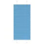 Pleated blue curtain 60x100 cm Fabric width 59.4 cm Polyester by , Blinds and blinds - Ref: Foro24-4015169, Price: 14,93 €, D...