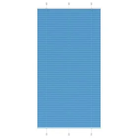 Blue Pleated Blind 110x200 cm Fabric Width 109.4 cm Polyester by , Blinds and blinds - Ref: Foro24-4015213, Price: 22,17 €, D...